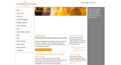 Desktop Screenshot of ccra.org.uk
